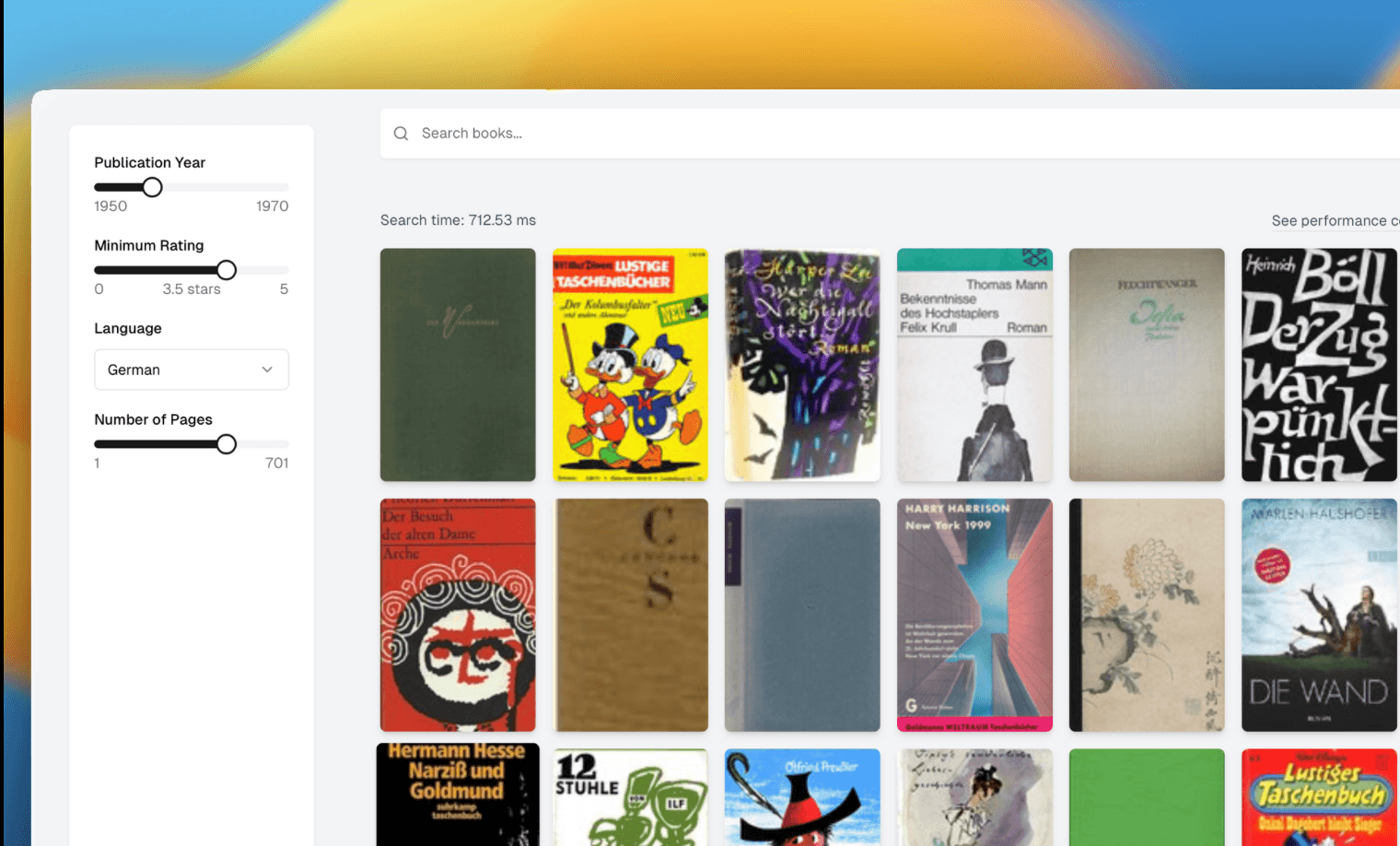 Search From a Million Books in Milliseconds With Neon and pg_search
